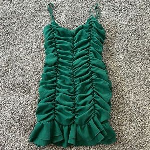 Lucy in the sky ruched dress